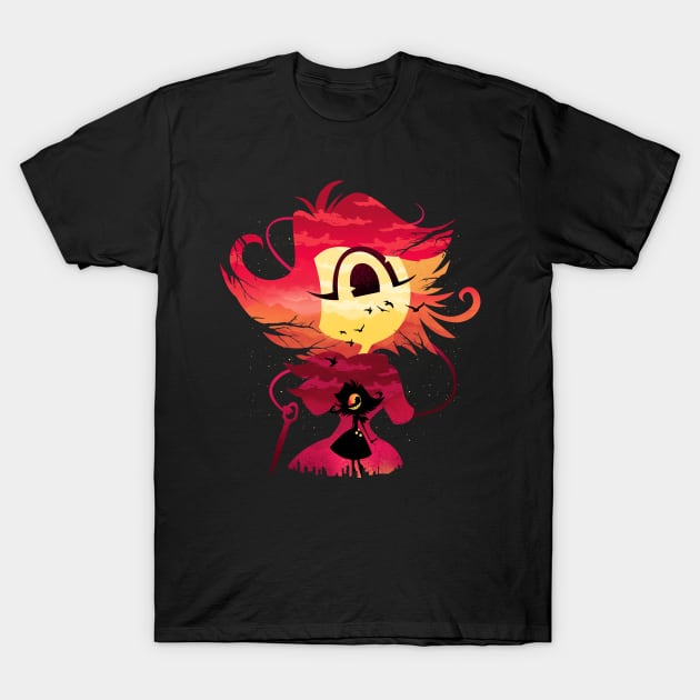 Niffty Sunset T-Shirt by DANDINGEROZZ